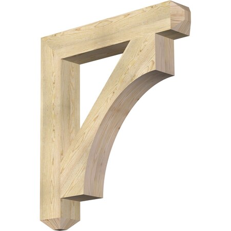 Ekena Millwork Westlake Craftsman Rough Sawn Bracket, Douglas Fir, 6"W x 38"D x 42"H BKT06X38X42WTL04RDF